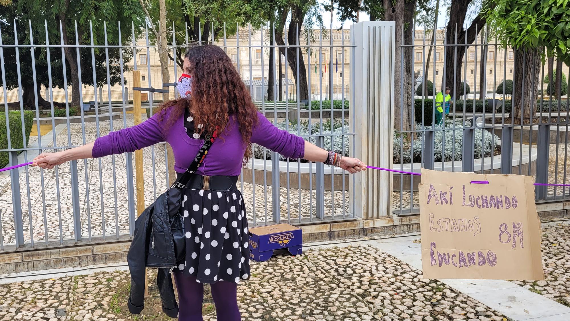 Manifestaciones y concentraciones en Andalucía por motivo del 8M - 28